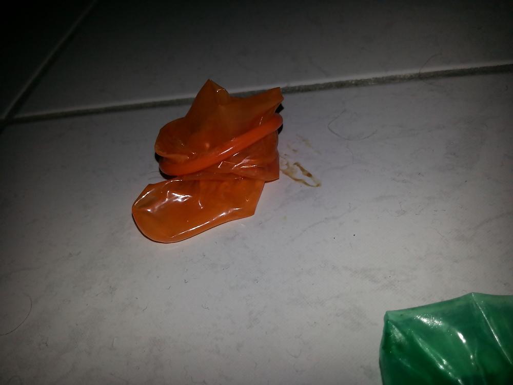 7P Used condom