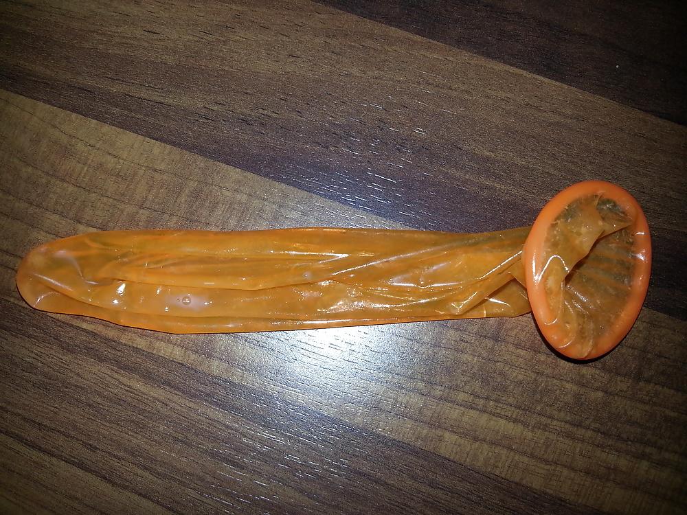 7P Used condom