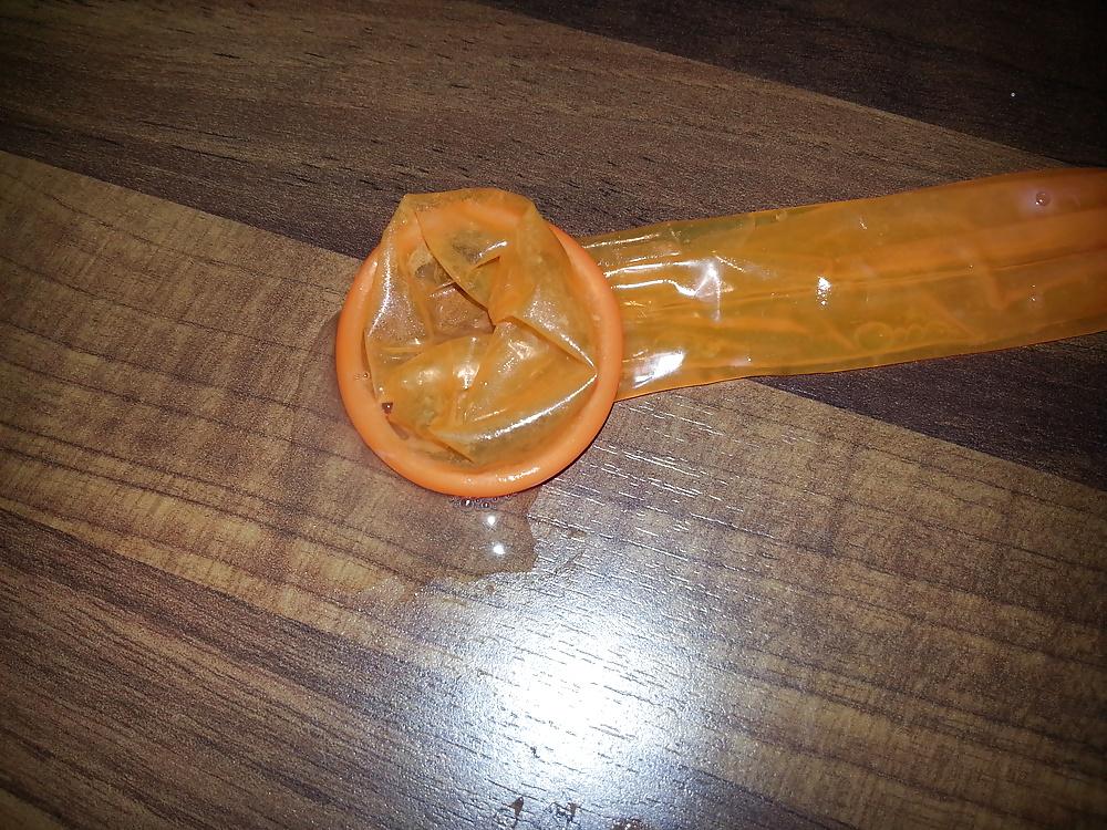 7P Used condom