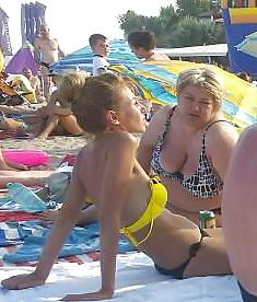 25P Spy beach summer mature romanian