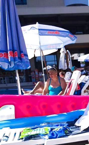 25P Spy beach summer mature romanian