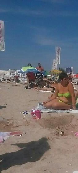25P Spy beach summer mature romanian