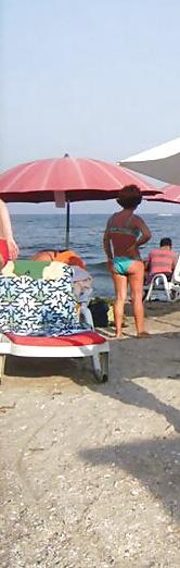 25P Spy beach summer mature romanian