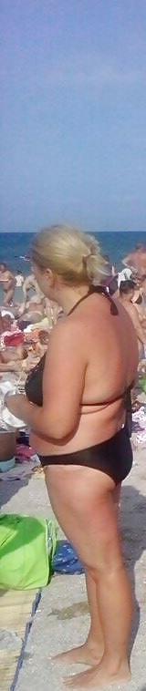 25P Spy beach summer mature romanian
