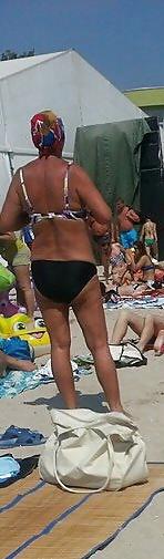 25P Spy beach summer mature romanian