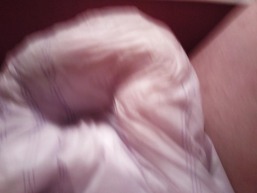 25P Fixed on Bed in Diaper 