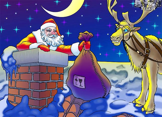 9P Another Christmas comic