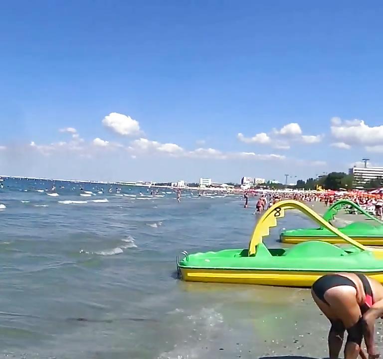 25P Spy sexy mature beach summer romanian