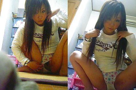 25P Young japanese girls who love to show 3