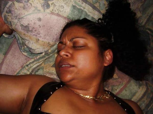 19P My Ebony girlfriend in action with a strange white guy