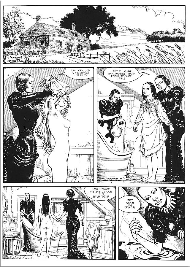 20P A dark horny dom and sub comic