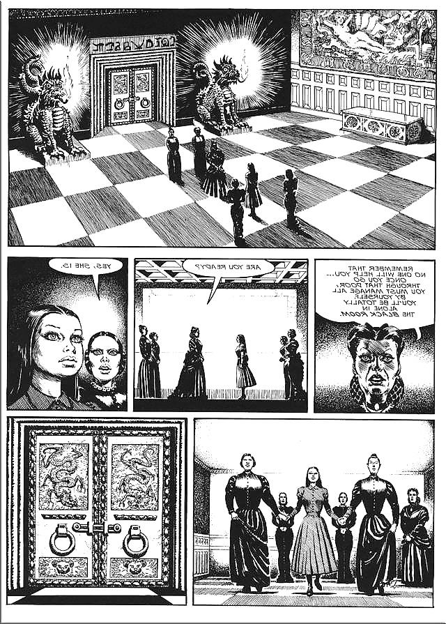 20P A dark horny dom and sub comic