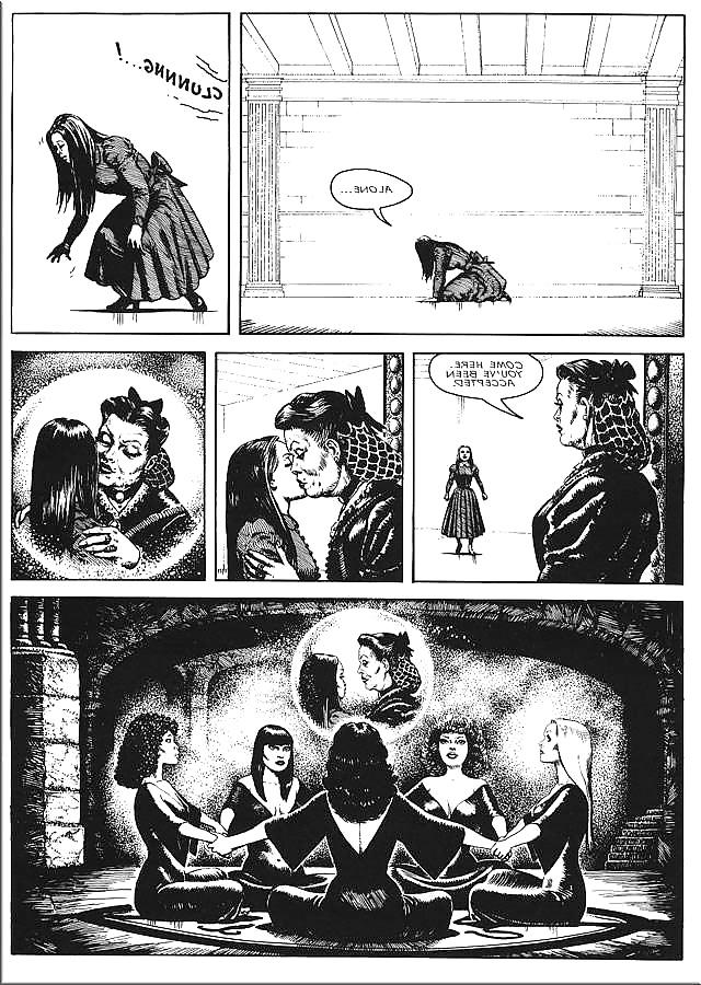 21P A dark horny dom and sub comic