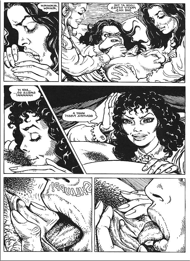 21P A dark horny dom and sub comic