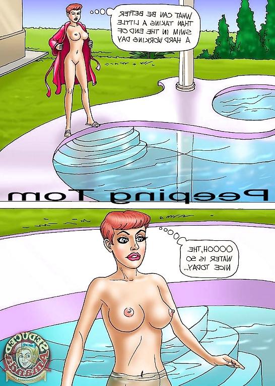 15P Seduced Amanda - Peeping Tom