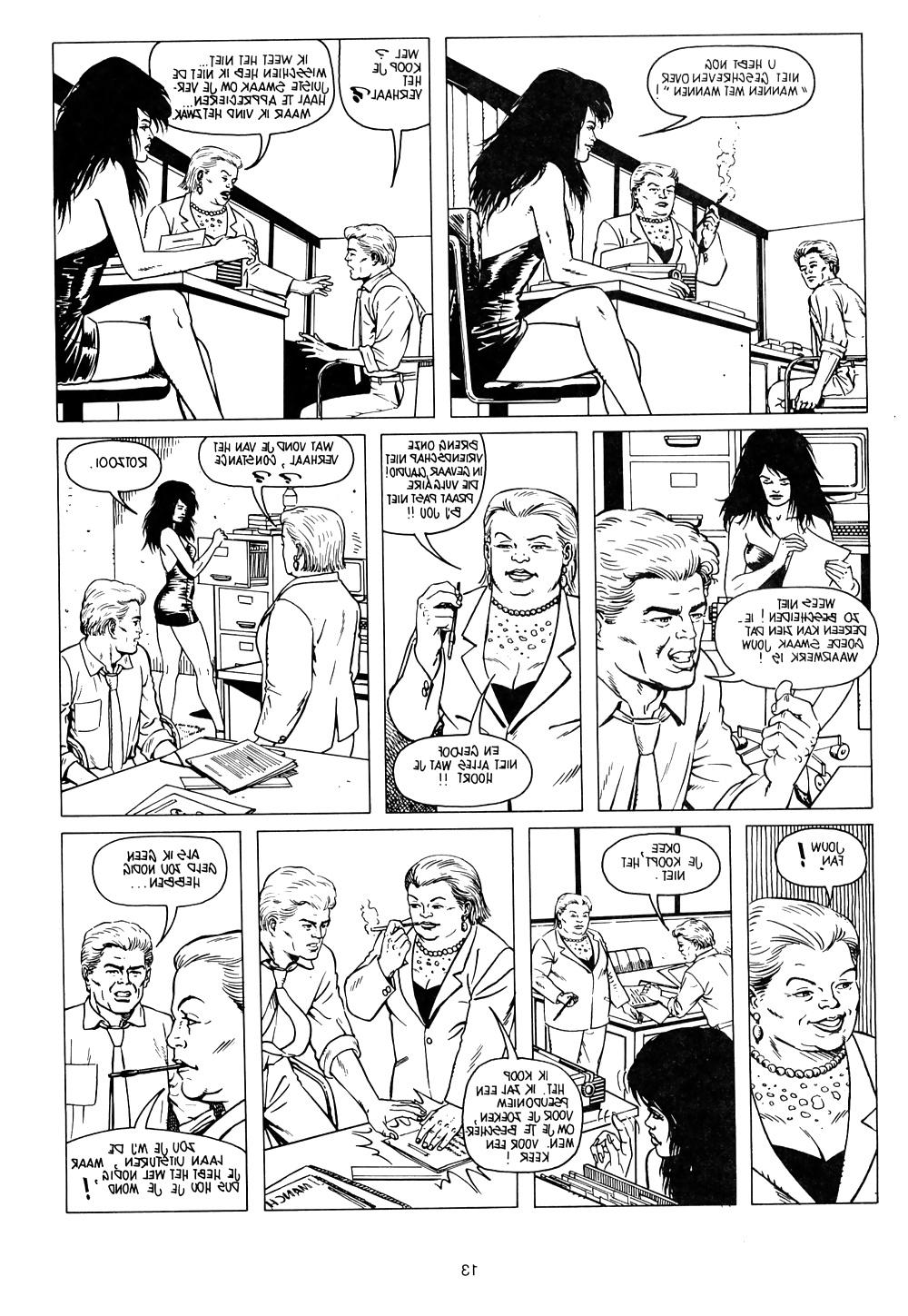 25P Vintage comic - De Tatouage