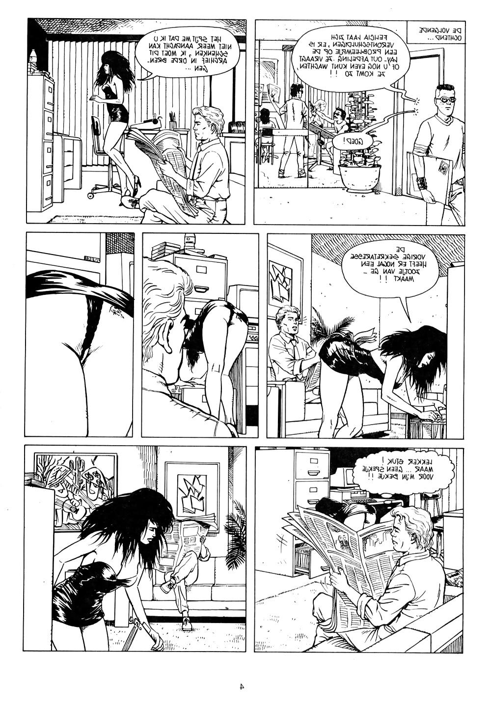 25P Vintage comic - De Tatouage