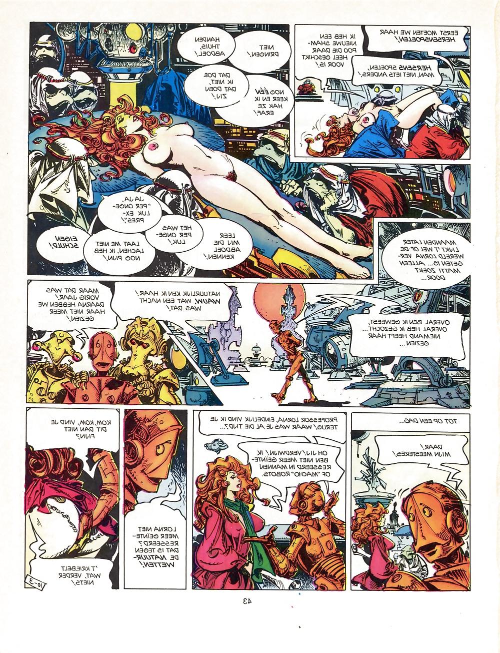 25P Vintage comic - Lorna En Haar Robot
