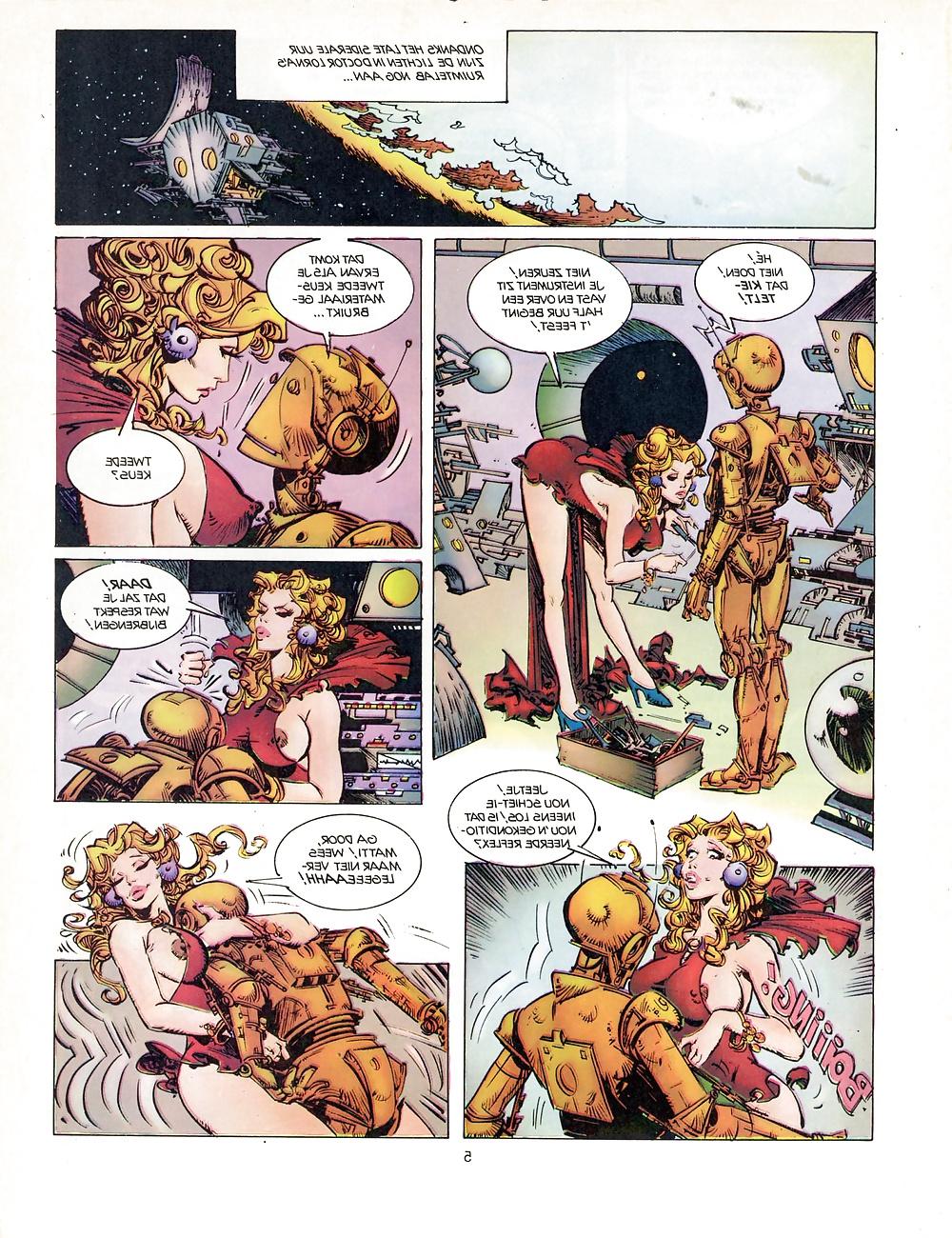25P Vintage comic - Lorna En Haar Robot