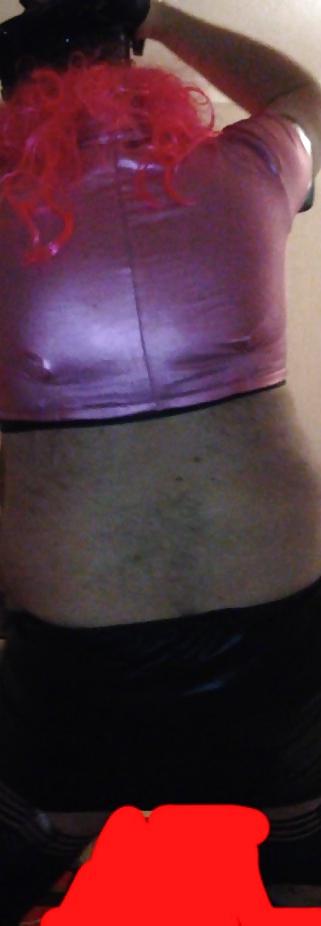 18P Cross dress police woman filthy