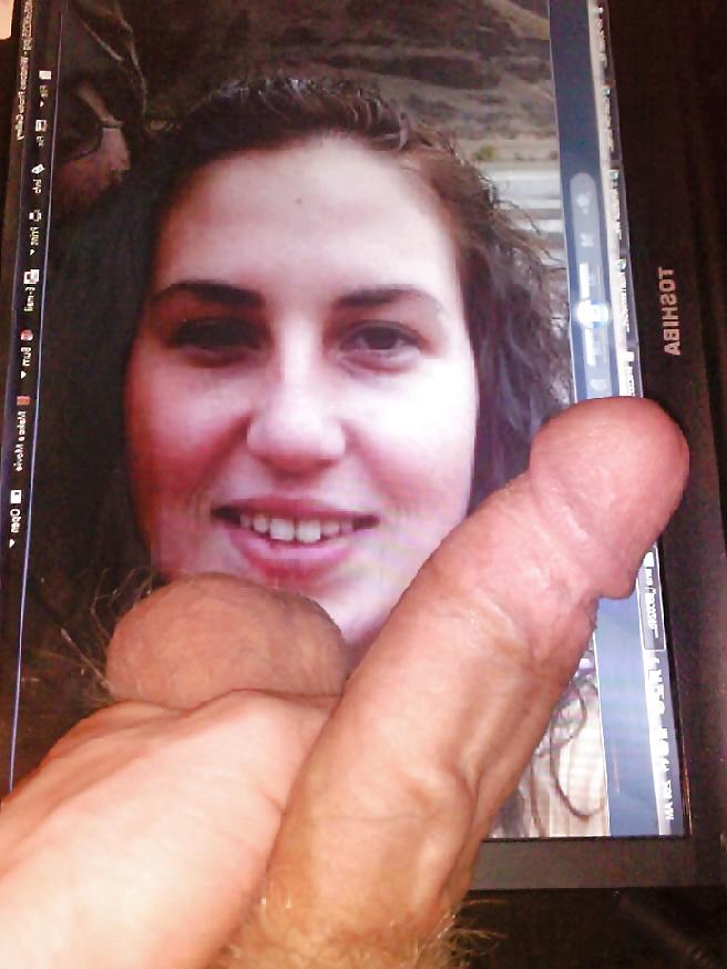 25P Cock on her face