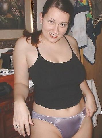 25P Satin Panty Girl