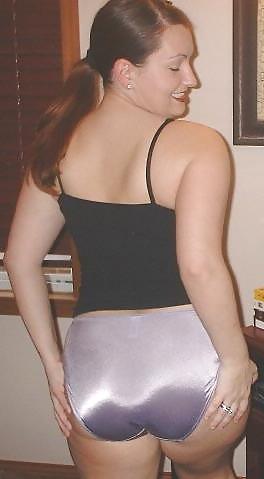 25P Satin Panty Girl