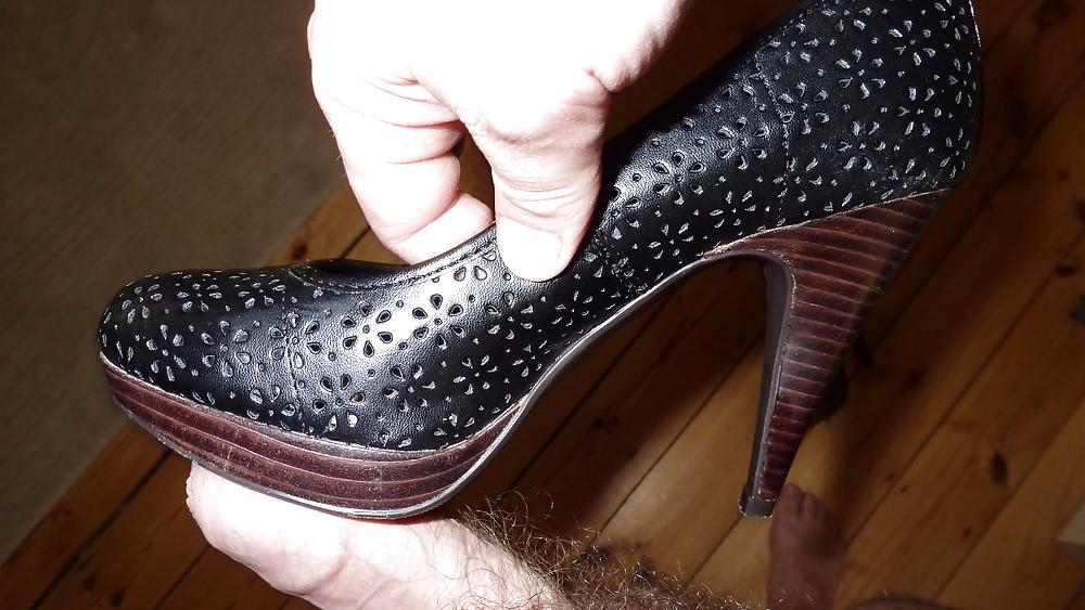 11P See thru panties and heels