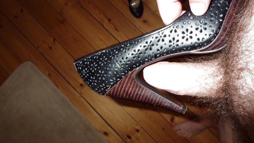 11P See thru panties and heels