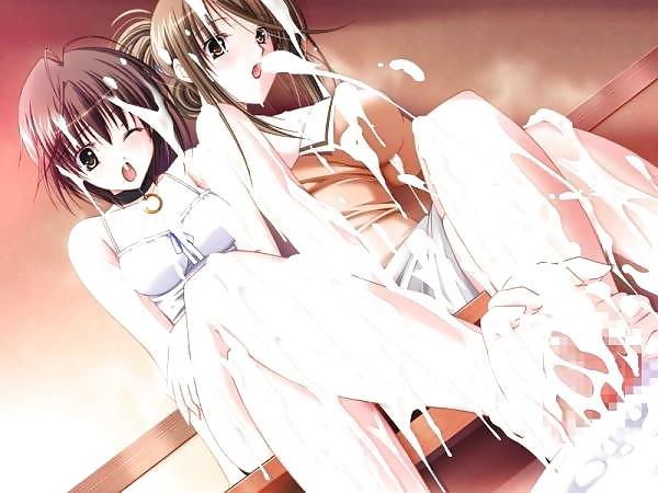 17P Hentai Footjob