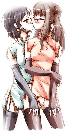 25P Teen Manga Lesbians