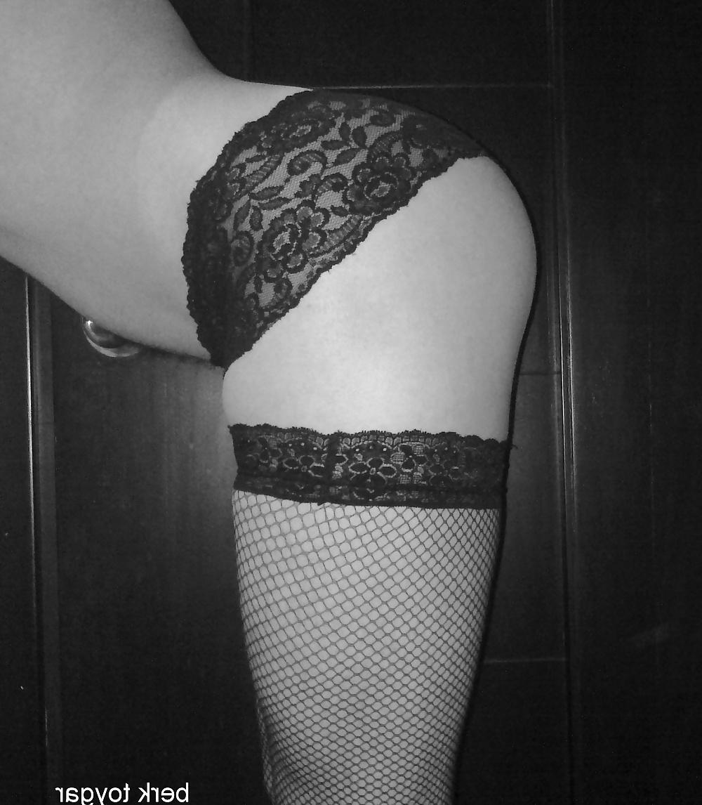 17P Self shot black and white