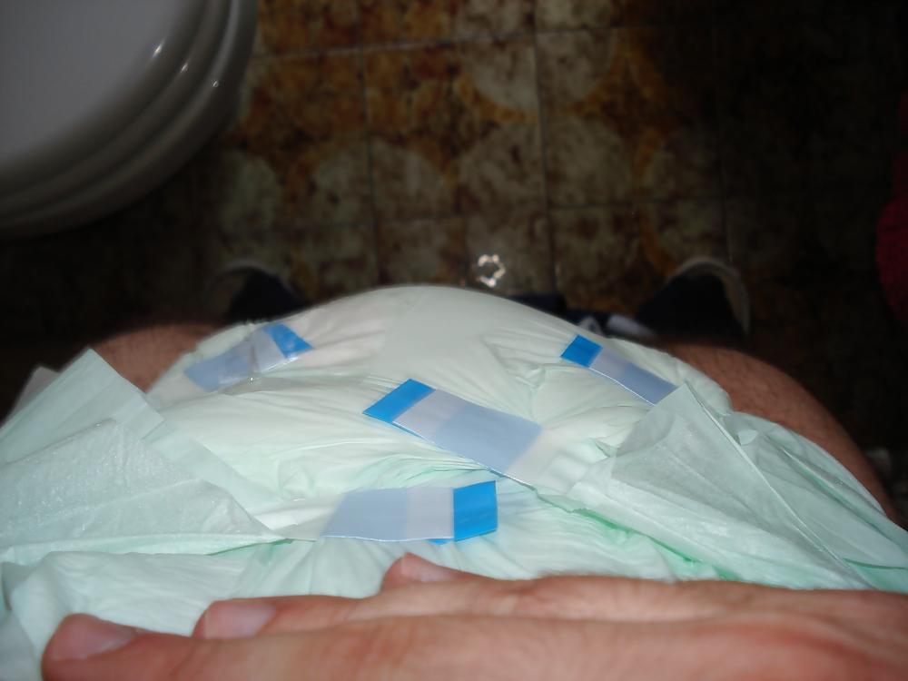 5P Triple Green Diaper And Big Pad!
