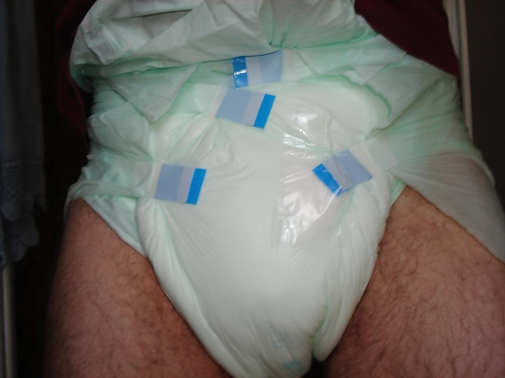 5P Triple Green Diaper And Big Pad!