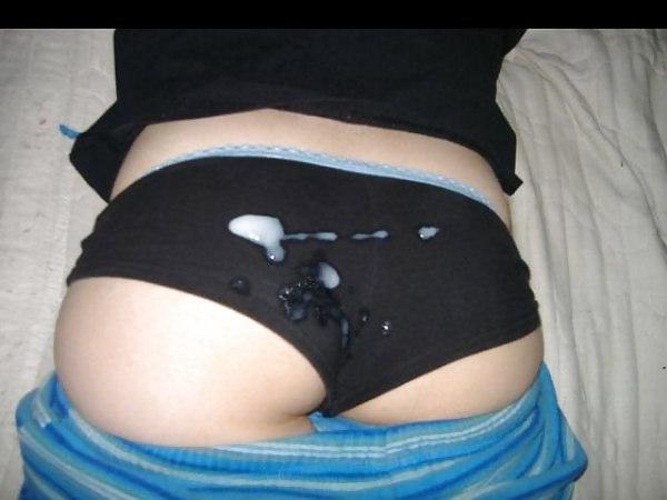 25P Nice cumshots on stockings ,clothes