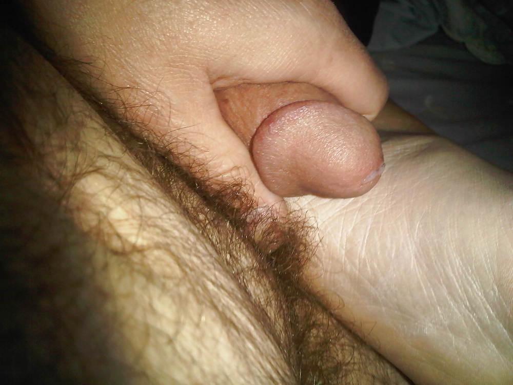 4P About to cum on her foot