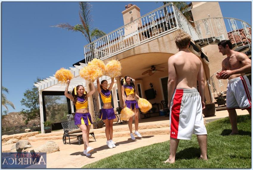 16P Cheerleader ass fucking outdoors makes scene with Presley Hart great
