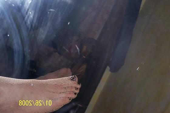 25P Foot and nylon fetish