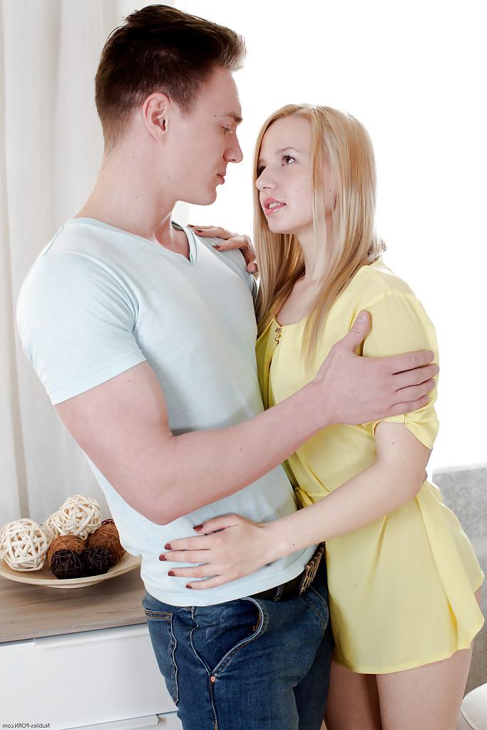 16P Stunning European teen Angel Luvv is being drilled deep in her vag