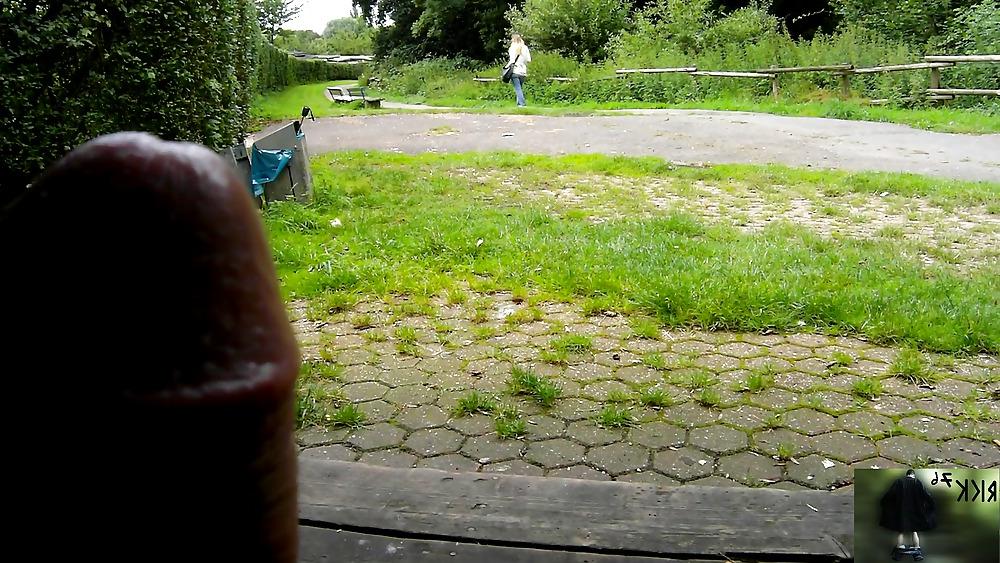 17P Outdoor public masturbation