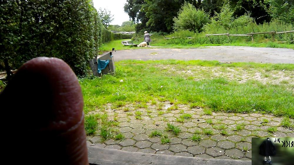 17P Outdoor public masturbation