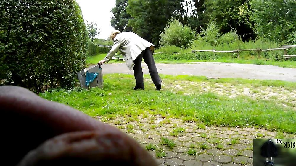 17P Outdoor public masturbation