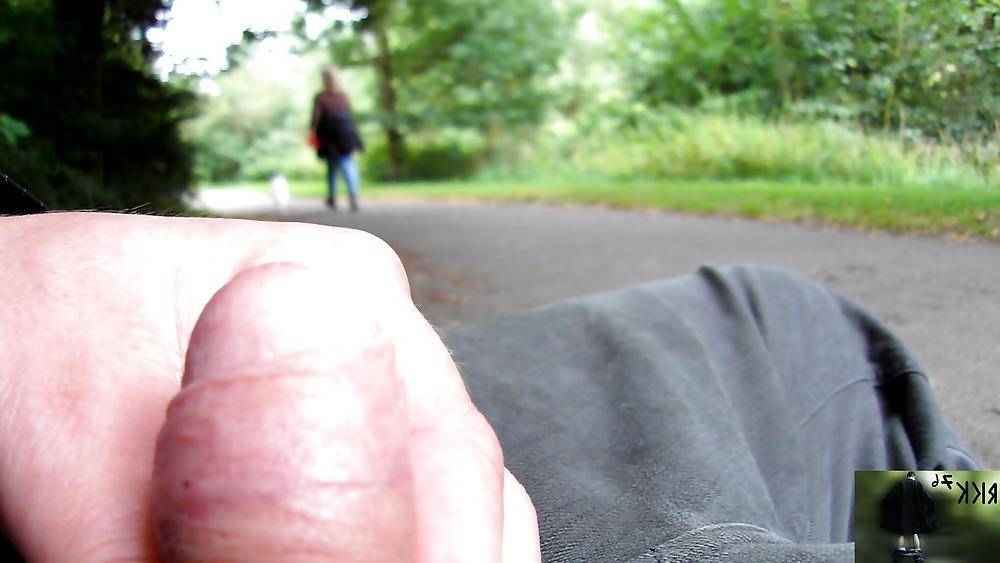 17P Outdoor public masturbation