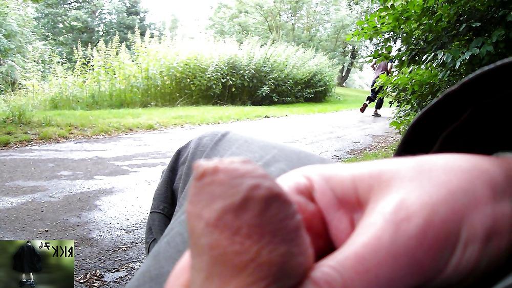 17P Outdoor public masturbation