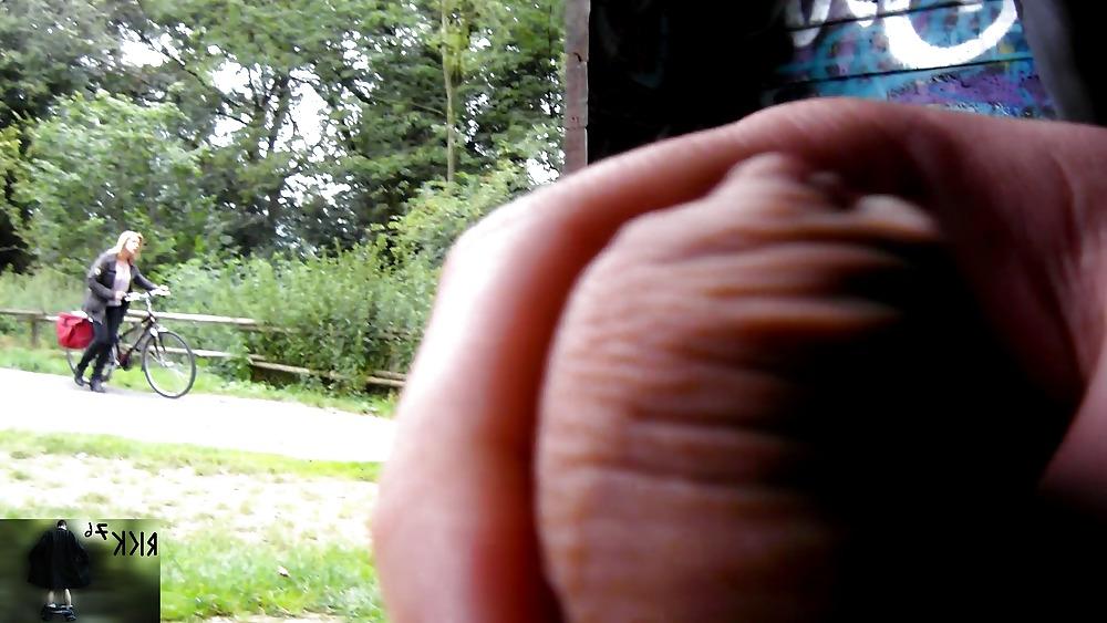 17P Outdoor public masturbation