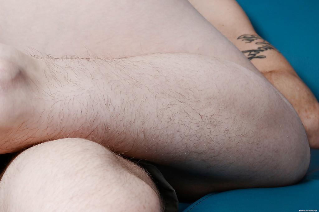 16P Chubby unshaven coed enjoys hard twatting and gets her bush glazed with cum