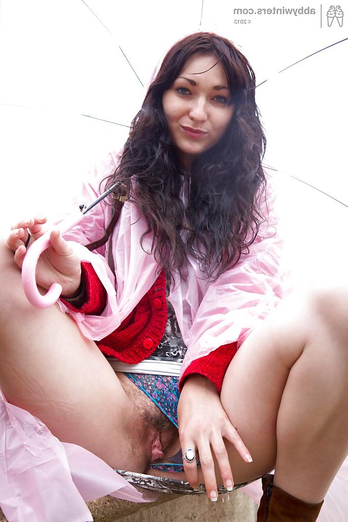 16P Busty amateur Rose D flashes pussy in public and is quite the exhibitionist