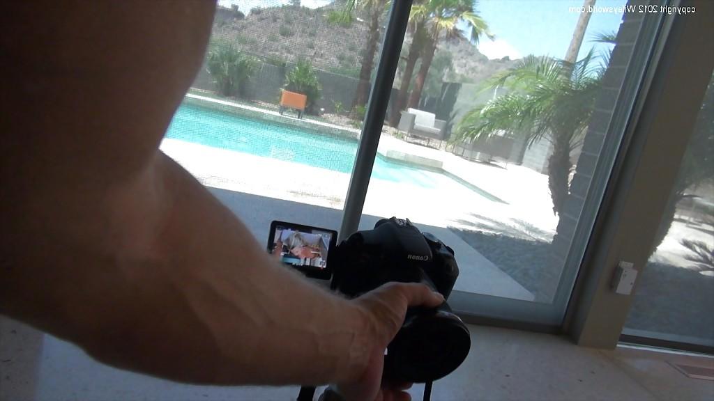 16P Horny blonde gets caught on a homemade video sucking and fucking a hard dick