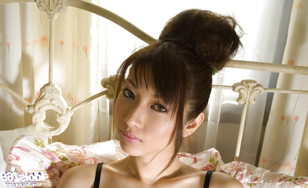 15P Stunning asian teen in shorts slowly uncovering her tiny curves
