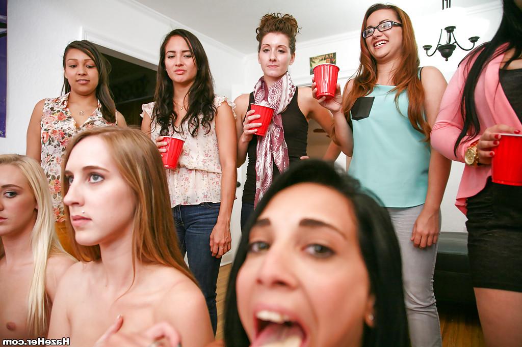 16P Sweet lesbian babes with big tits enjoy their nasty party